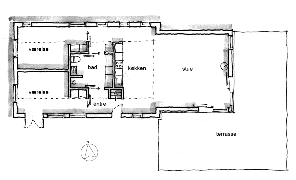 Planskitse, arkitektskitse