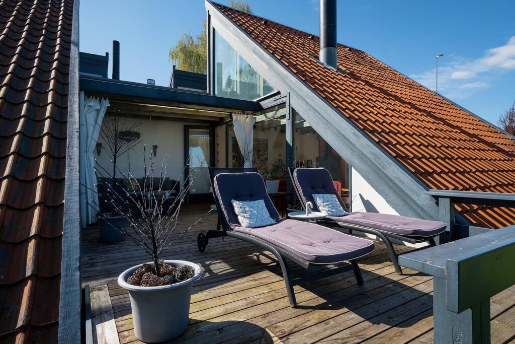 Arkitekttegnet villa til salg i Bæverskov, spændende 70'er arkitektur