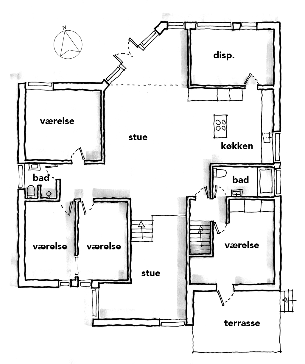 Planskitse, arkitekttegning