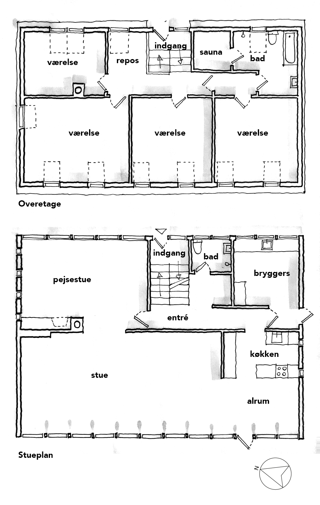 Planskitse, arkitekttegning