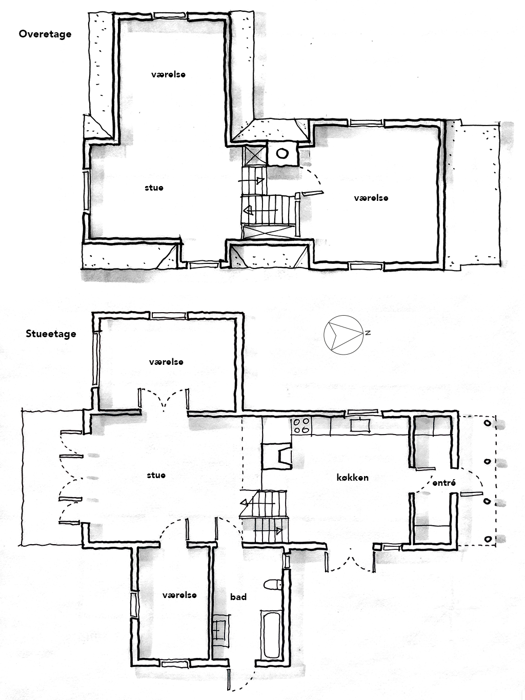 arkitekttegning, arkitekttegnet plan