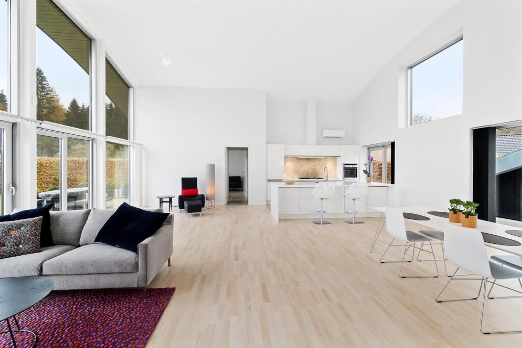 BIG m2 typehus til salg på fyn, arkitekttegnet hus til salg. Hill House