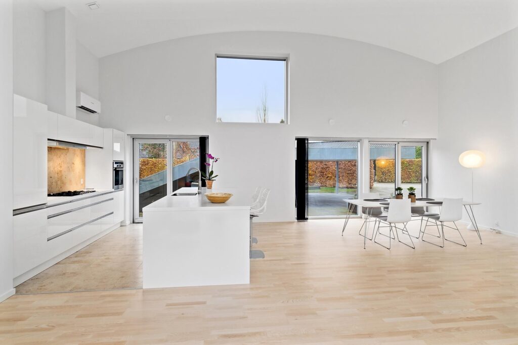 BIG m2 typehus til salg på fyn, arkitekttegnet hus til salg. Hill House