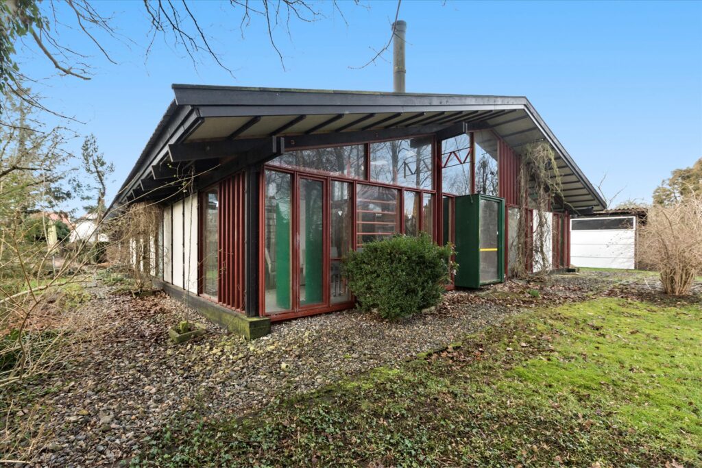 70'er arkitektur, arkitekttegnet hus i japansk stil.