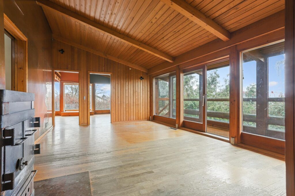 stue i 60'er villa