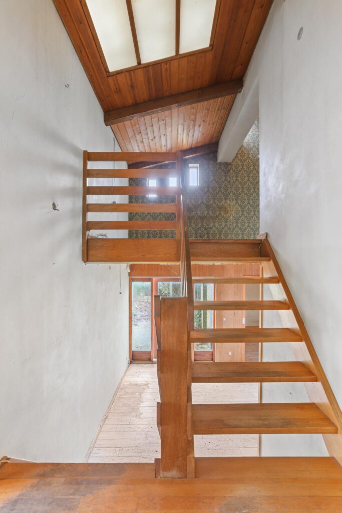trapperum i 60'er villa