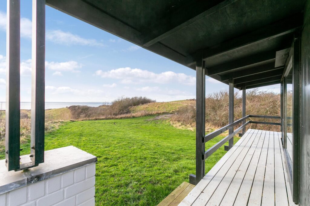 Veranda, arkitekttegnet 60'er hus, Arkitekttegnet 60'er sommerhus