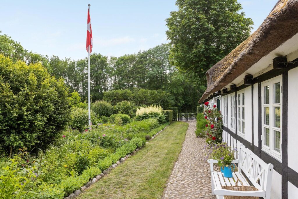 bondehus idyl, bindingsværk