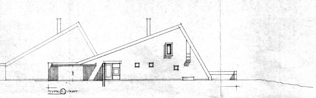 Solklintvej 17 facadetegning, arkitekttegning