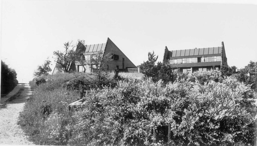Solklintvej Klyngehuse tegnet af C. F. Møller, 70'er arkitektur