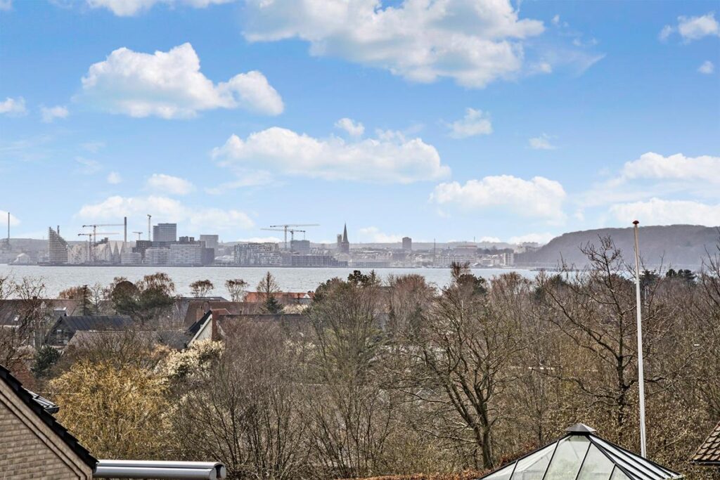 Aarhus skyline fra Egå