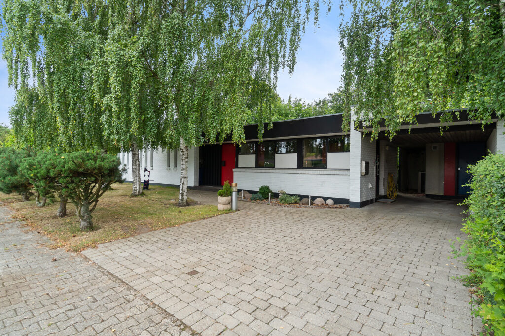 Modernistisk villa, Nyborg, 70'er hus, arkitekttegnet hus