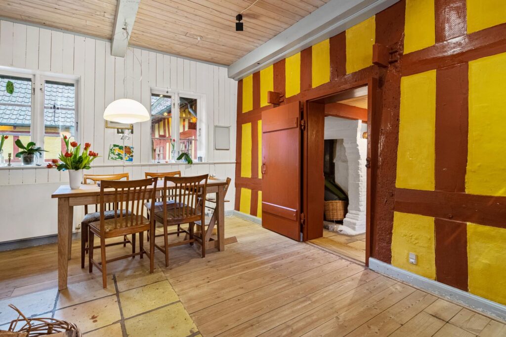 Spisekrog med bindingsværk