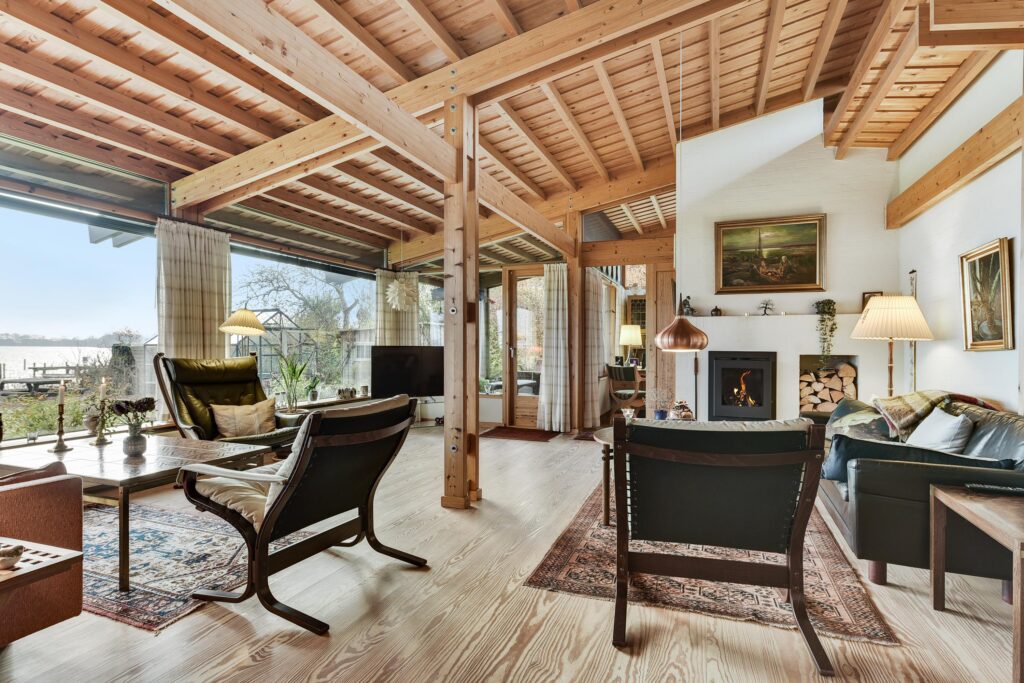 80'er hus, Carla og Axel Jürgensen, arkitekttegnet villa. Udsigt Thurø