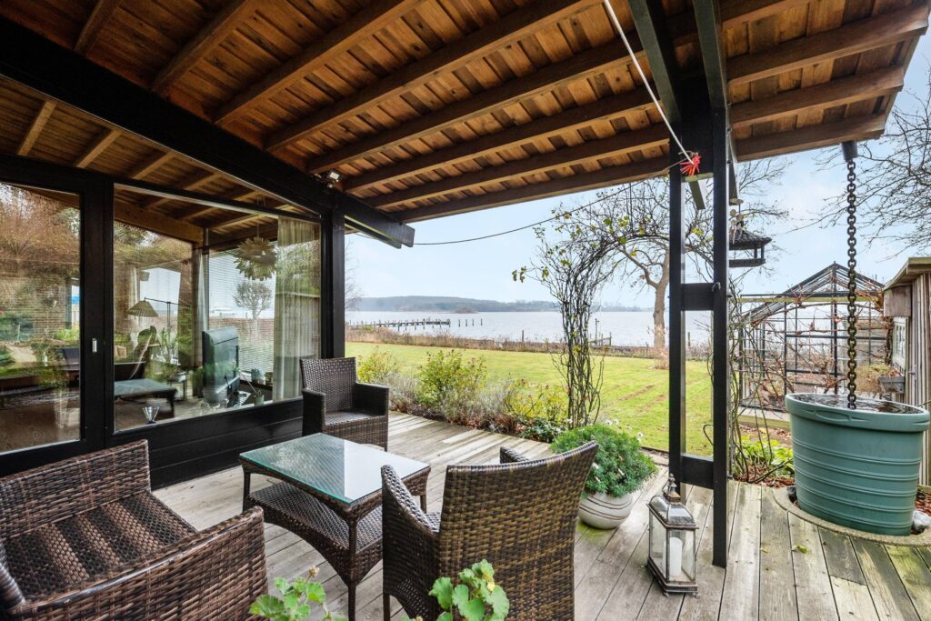 80'er hus, Carla og Axel Jürgensen, arkitekttegnet villa. Udsigt Thurø