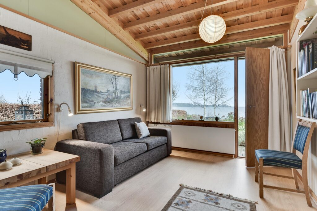 Værelse med udsigt, rustikt 80'er hus, Carla og Axel Jürgensen, arkitekttegnet villa