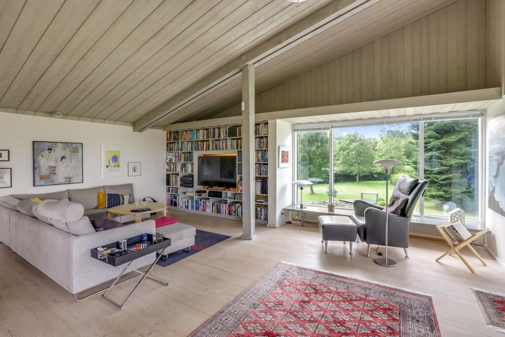 Arkitekttegnet 70er villa, træloft