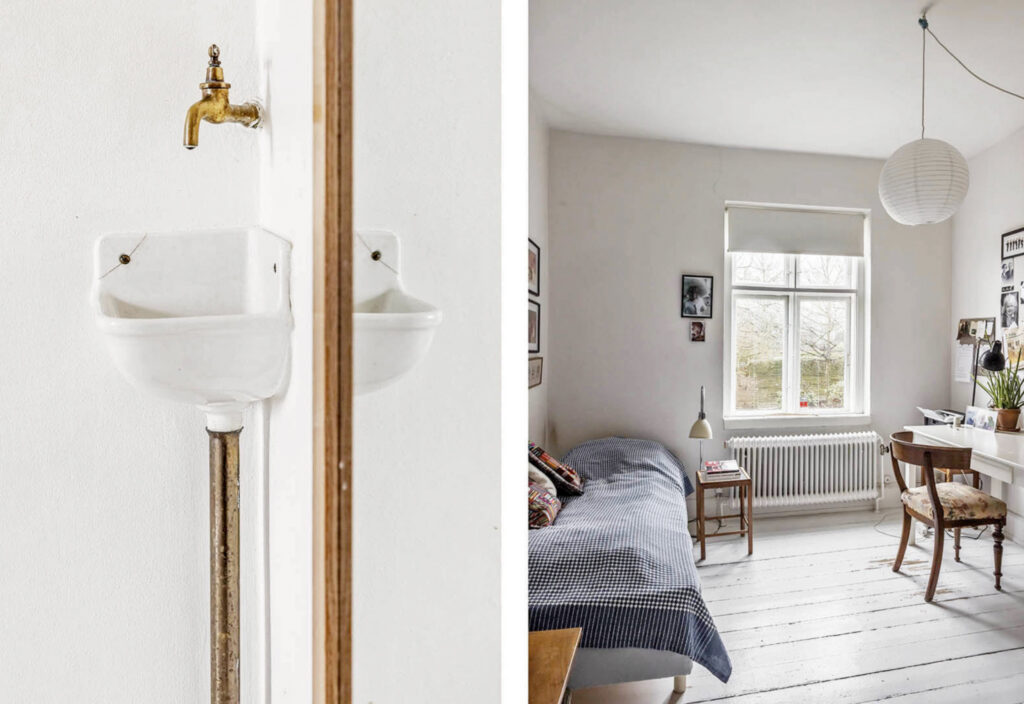lyst værelse i hus med sjæl