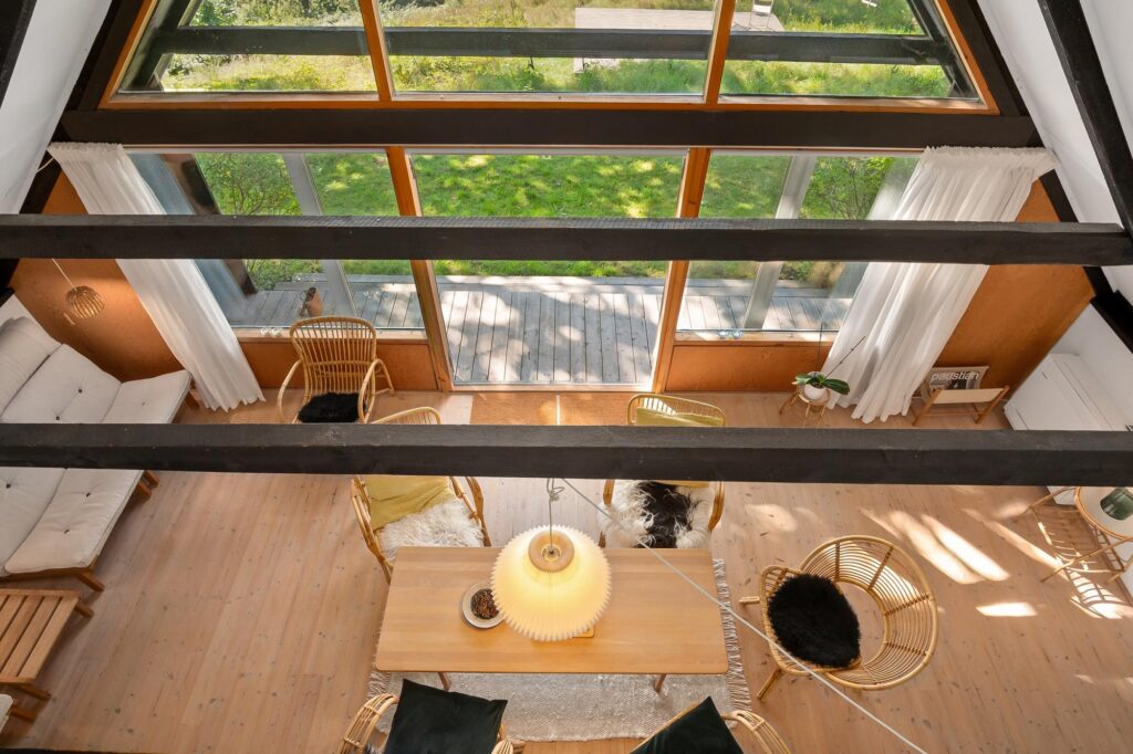 Arkitekttegnet fritidshus, arkitekttegnet 60'ersommerhus