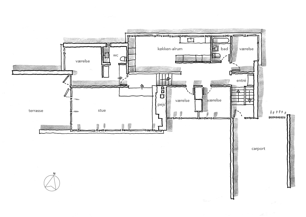 Planskitse, arkitekttegning