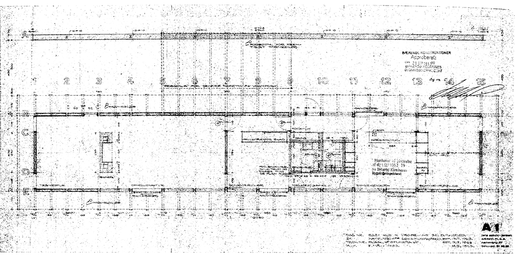 arkitekttegnet hus, arkitekttegnet plan, 60er villa
