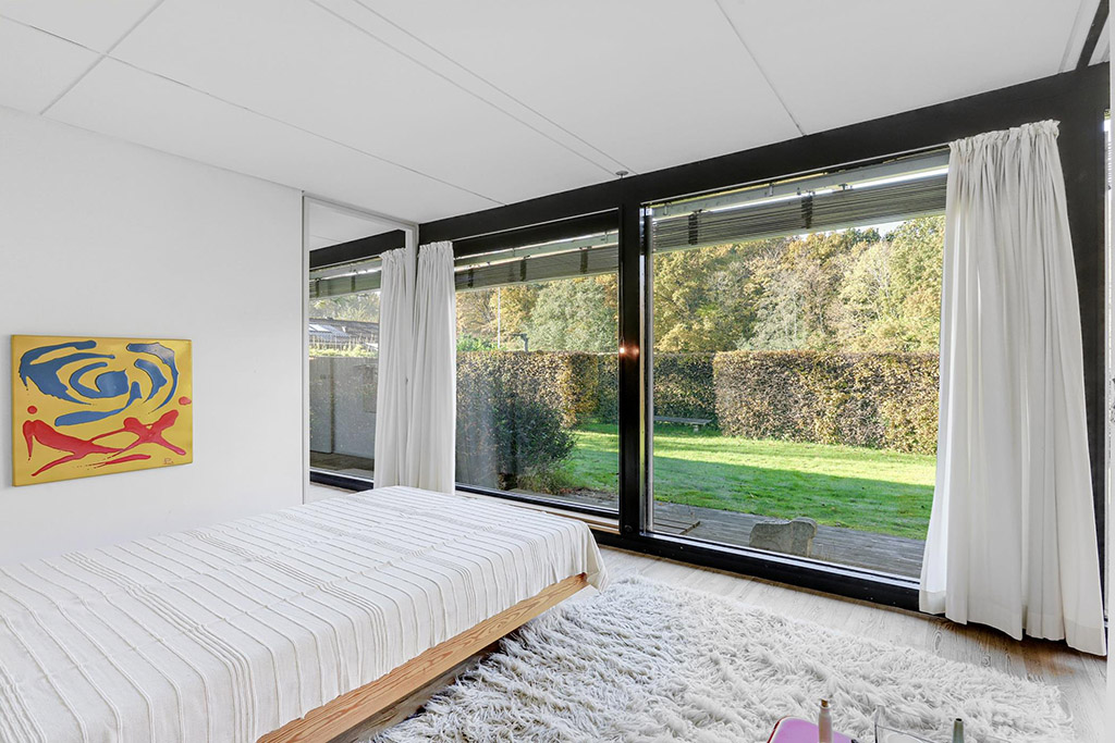 Arkitekt Jens Askov, arkitektens eget hus, 60er hus, 60er arkitektur, fladt tag, modernistisk villa