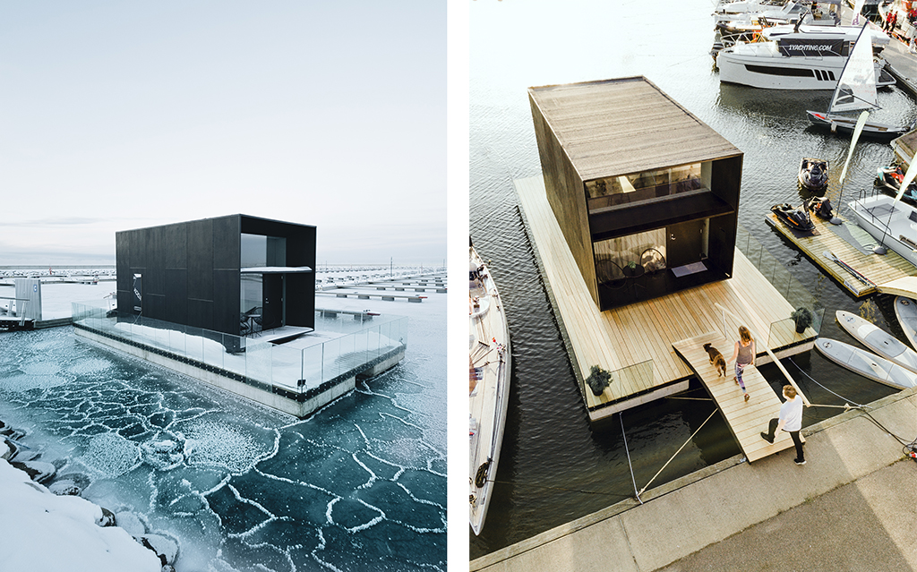 KODA Float, Tiny House på vandet, Husbåd
