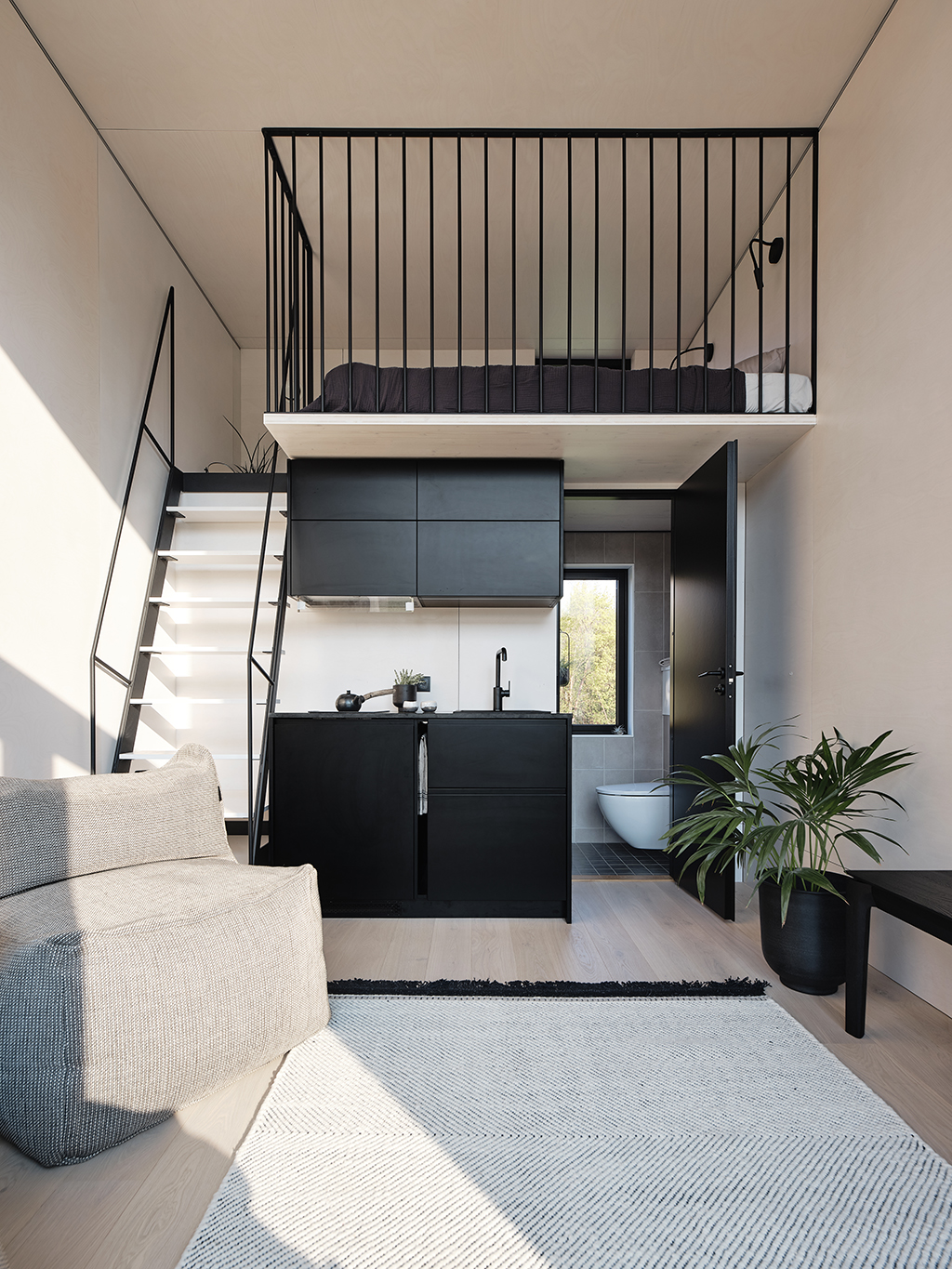 KODA Micro Loft. interiør, arkitektegnet Tiny House