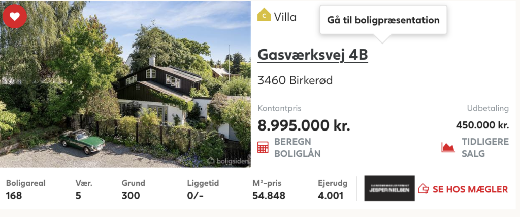Villa i Birkerød