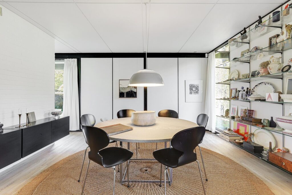 Arkitekt Jens Askov, arkitektens eget hus, 60er hus, 60er arkitektur, fladt tag, modernistisk villa