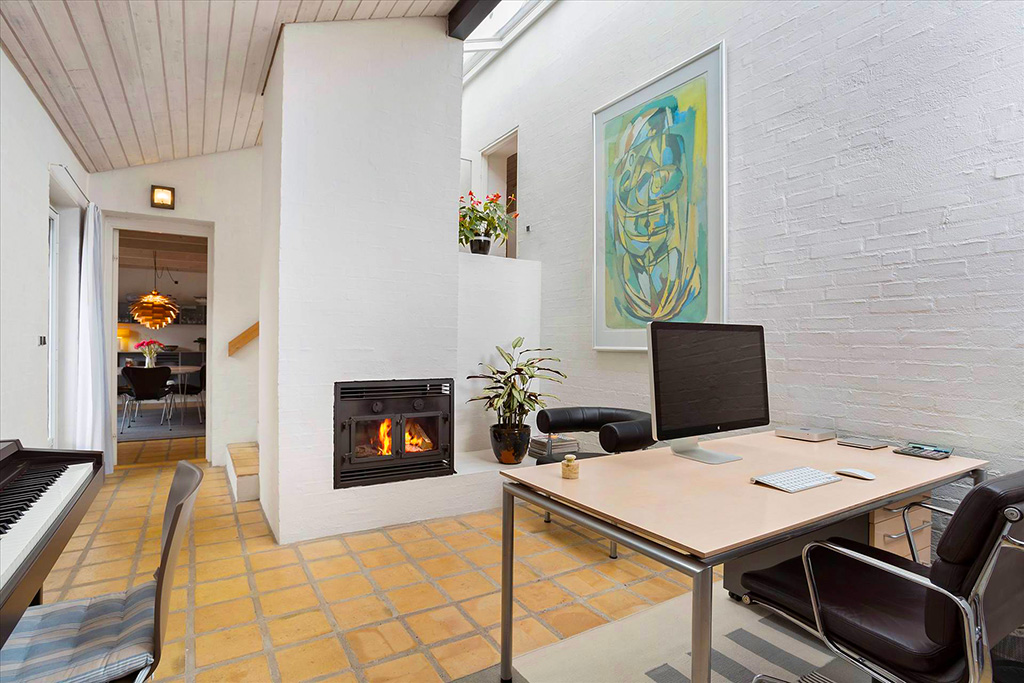 Arkitekttegnet 80er villa, rustikt arkitekttegnet hus, Dansk arkitektur mesterværk