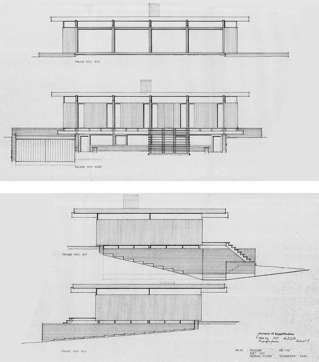 Arkitekttegninger, mesterværker i dansk arkitektur, arkitekttegnet 70er villa, arkitekttegnet 70er hus til salg