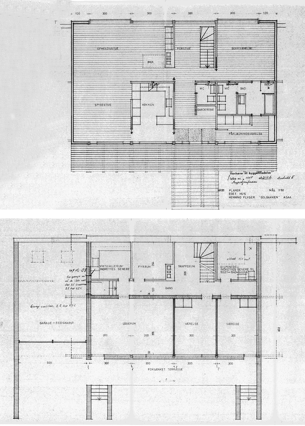 arkitekttegnet plan, 70er hus, mesterværker i dansk arkitektur