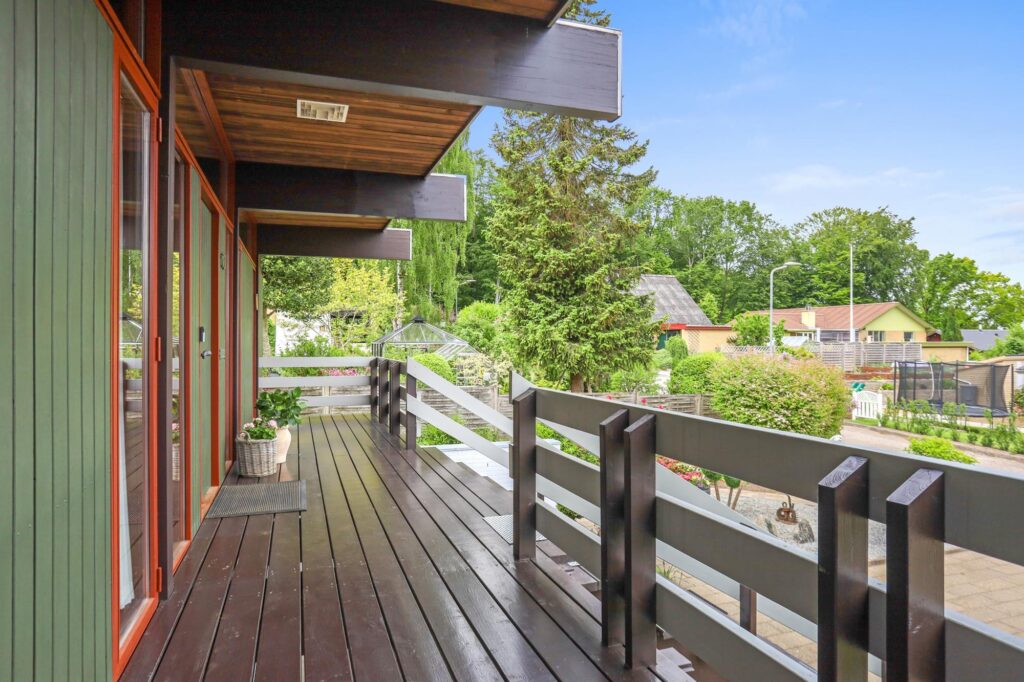 Svalegang, arkitekttegnet hus til salg