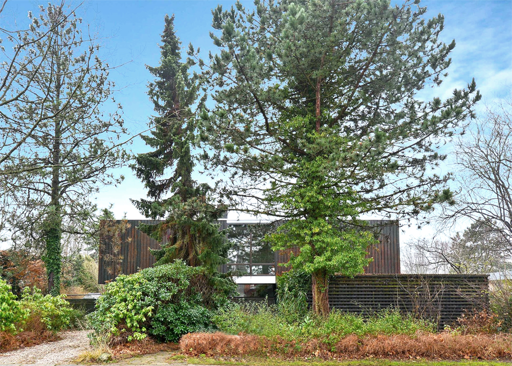 Arkitekttegnet villa. arkitekttegnet 60er hus til salg, Elsebet og Kjeld Ussing, Mesterværker i dansk arkitektur