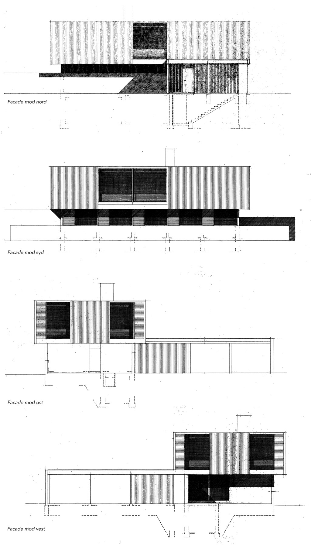 Hvidegårdsparken 107 tegnet af arkitekterne Elsebet og Kjeld Ussing i 1960erne
