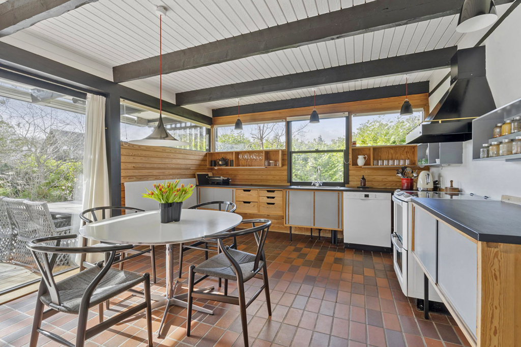 Mesterværker i dansk arkitektur, arkitekttegnet 60er villa til salg, modernistisk villa