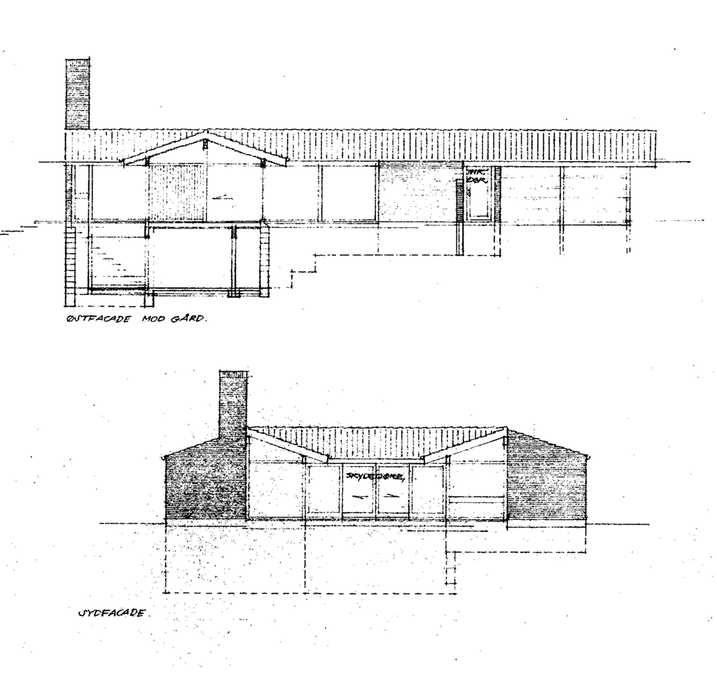 Arkitekttegninger Ib og Jørgen Rasmussen
