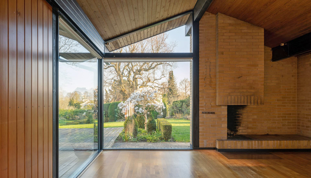 Arkitekterne Ib og Jørgen Rasmussen, arkitekttegnet 60er villa til salg, arkitekttegnet hus til salg, Mesterværker i dansk arkitektur
