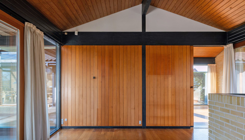 Arkitekterne Ib og Jørgen Rasmussen, arkitekttegnet 60er villa til salg, arkitekttegnet hus til salg, Mesterværker i dansk arkitektur