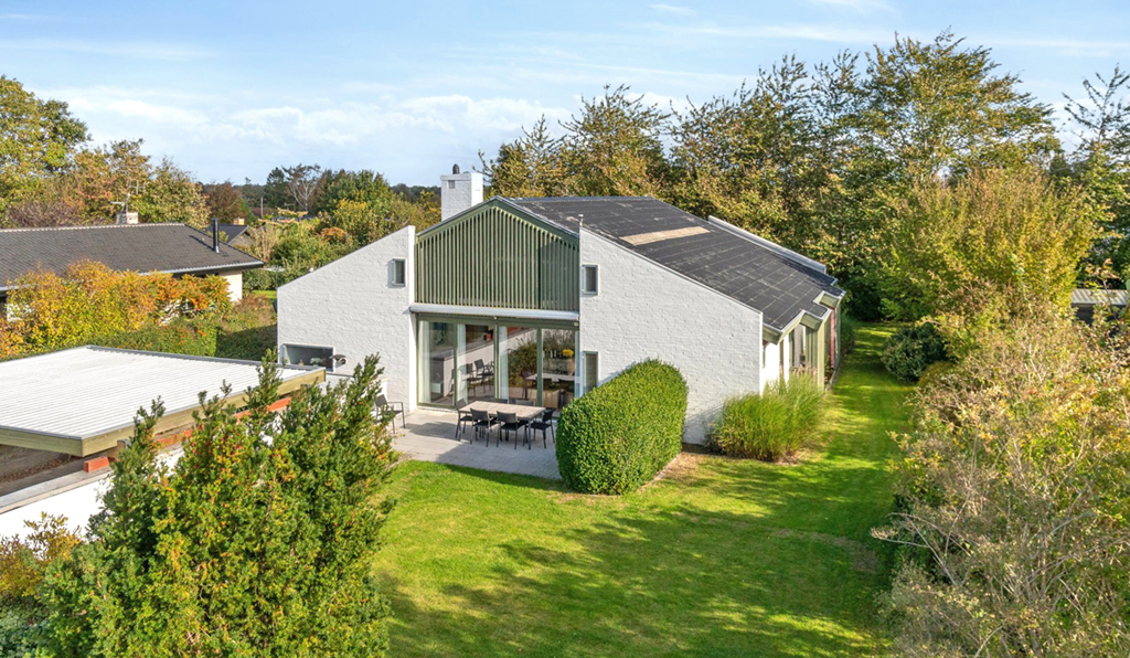 Arkitekttegnet hus, arkitekttegnet villa til salg i Farum, modernistisk hus, mesterværker i dansk arkitektur