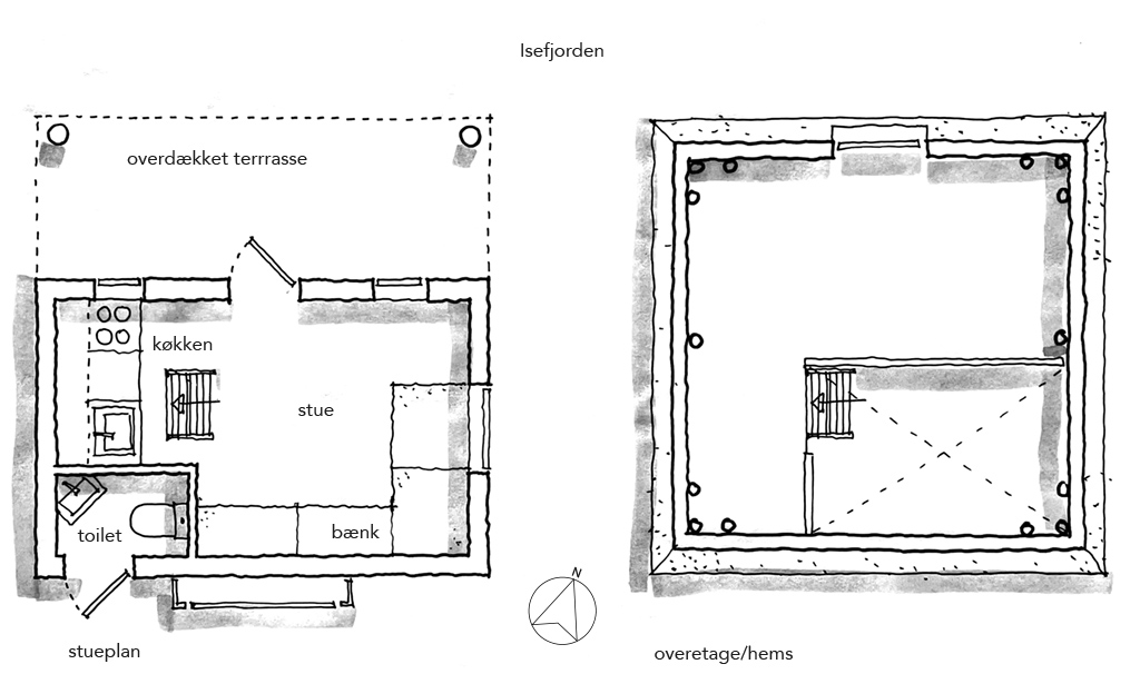 Tiny House planskitse, Tiny House plantegning