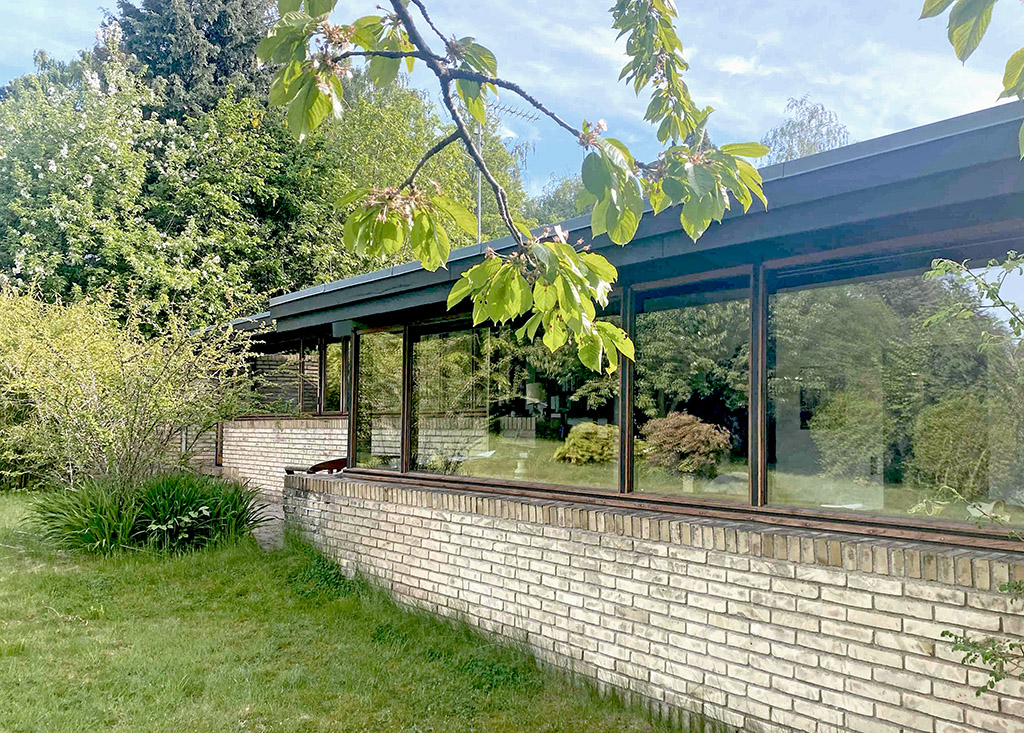 arkitekt Bertel Udsen, arkitekttegnet hus til salg, 60'er arkitektur, mesterværker i dansk arkitektur, 60'er villa, 60'er hus