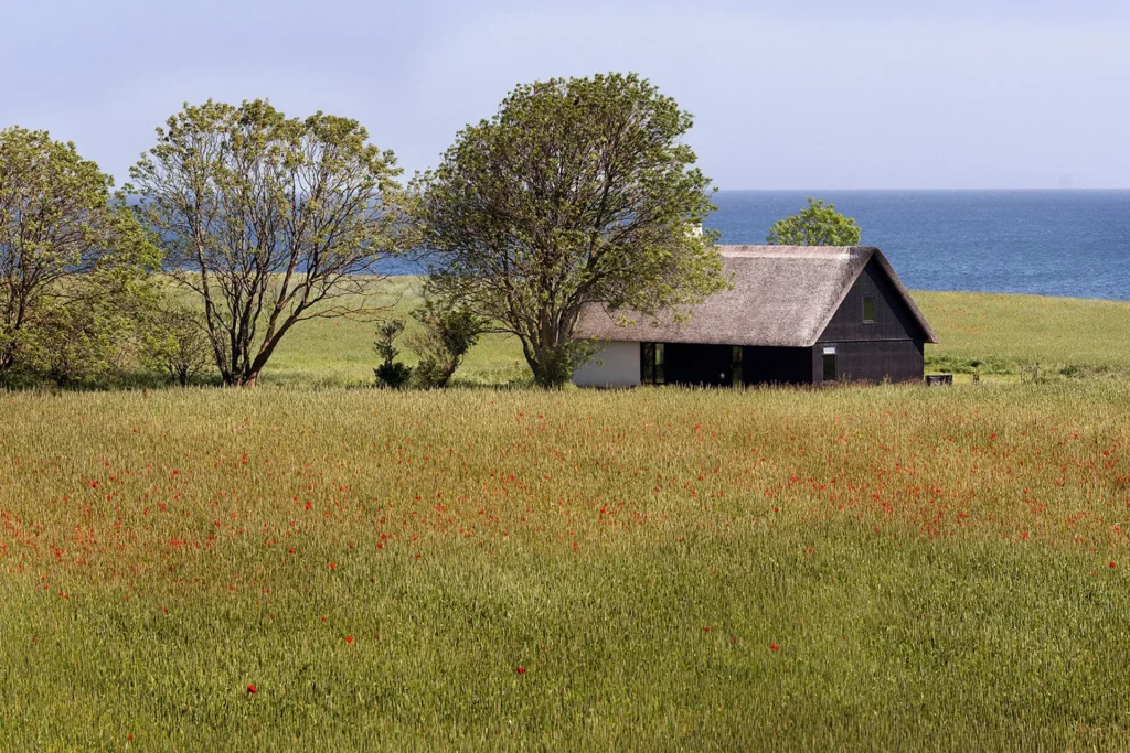 Arkitekttegnet sommerhus til salg på Sjællands Odde