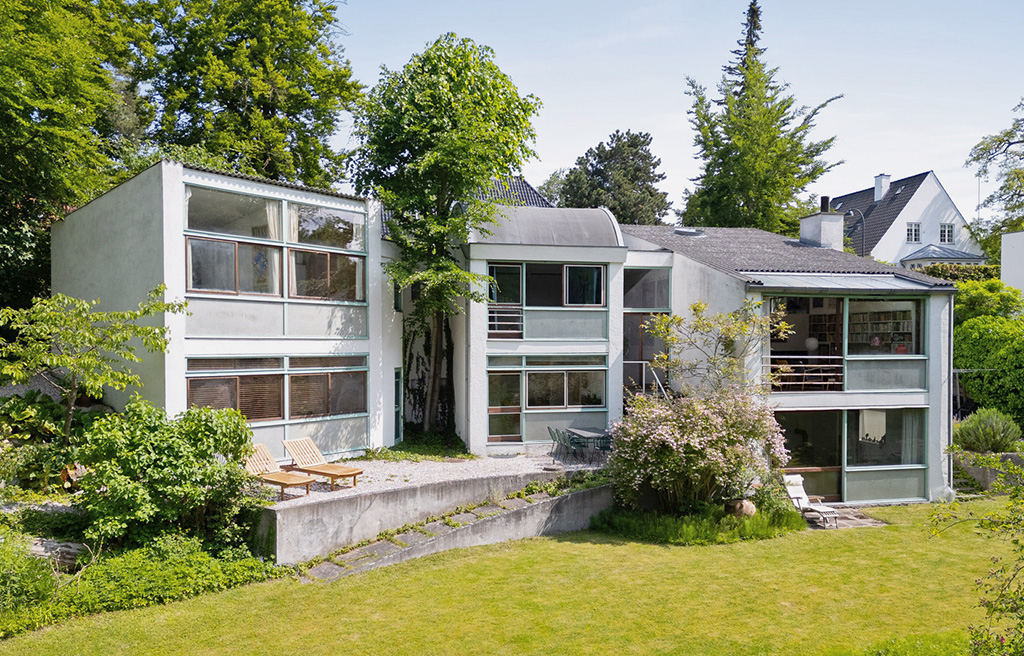 arkitekt Mogens Lassen, Sølystvej 11, modernistisk villa, Funktionalisme