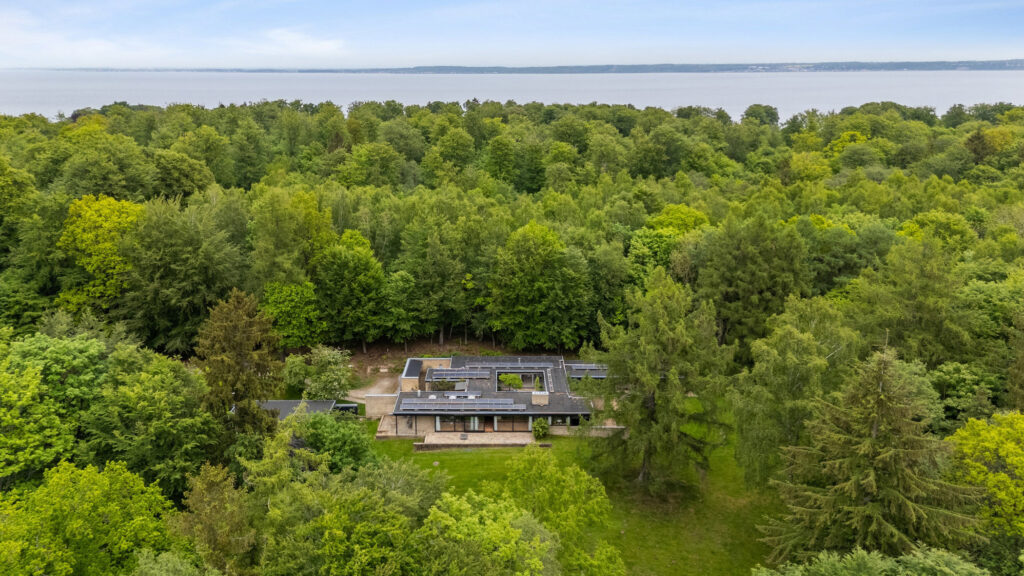 Jørn Utzon own house in Hellebæk, Arkitekttegnet mesterværk, dansk bolig arkitektur, 50er arkitektur
