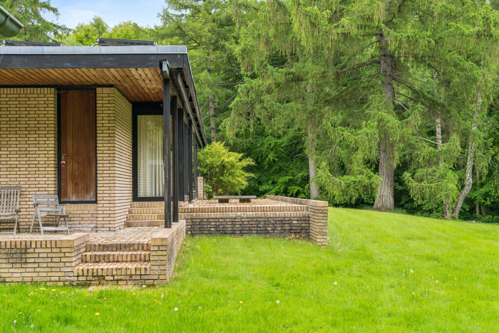 Jørn Utzon own house in Hellebæk, Arkitekttegnet mesterværk, dansk bolig arkitektur, 50er arkitektur